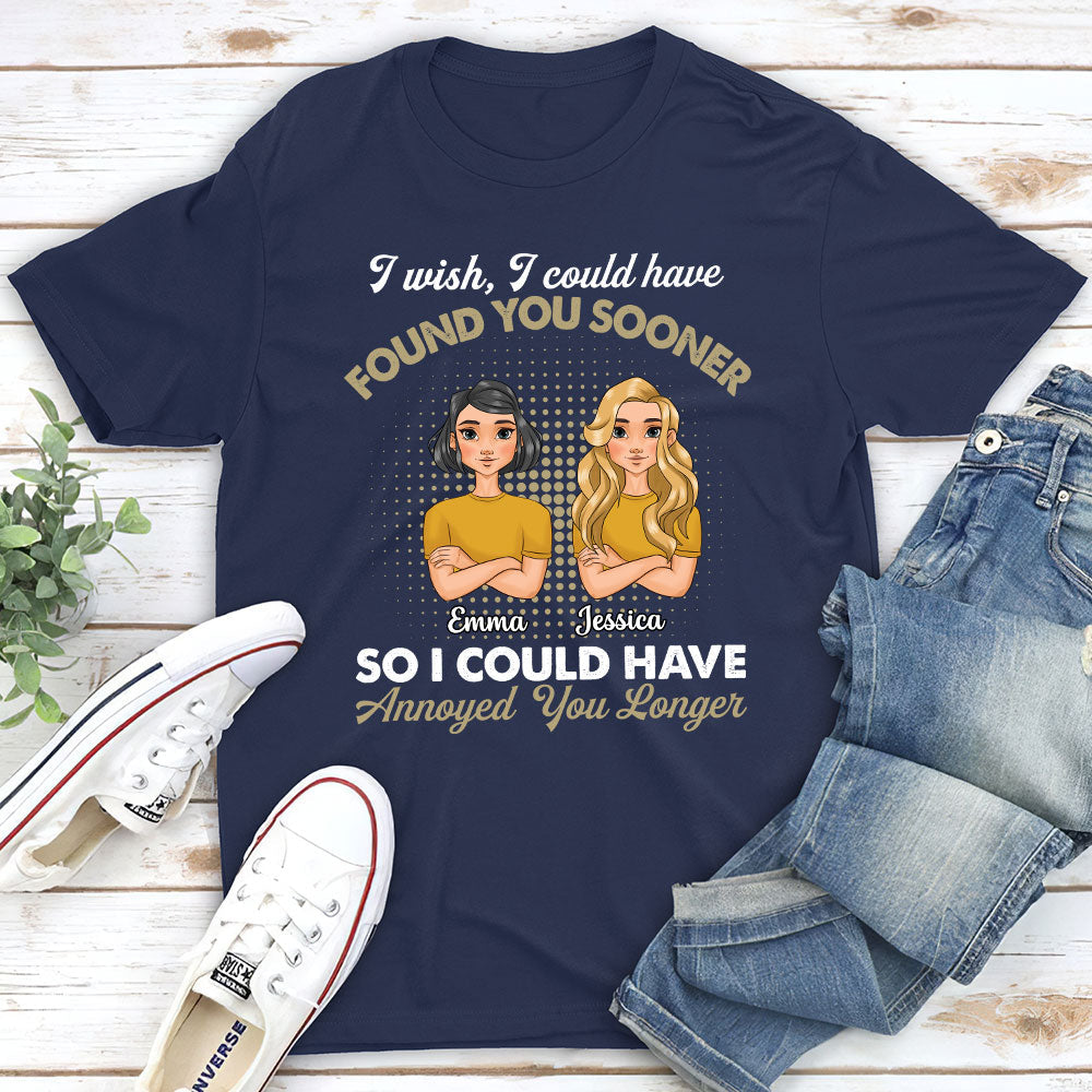 Annoyed You Longer - Personalized Custom Classic T-shirt