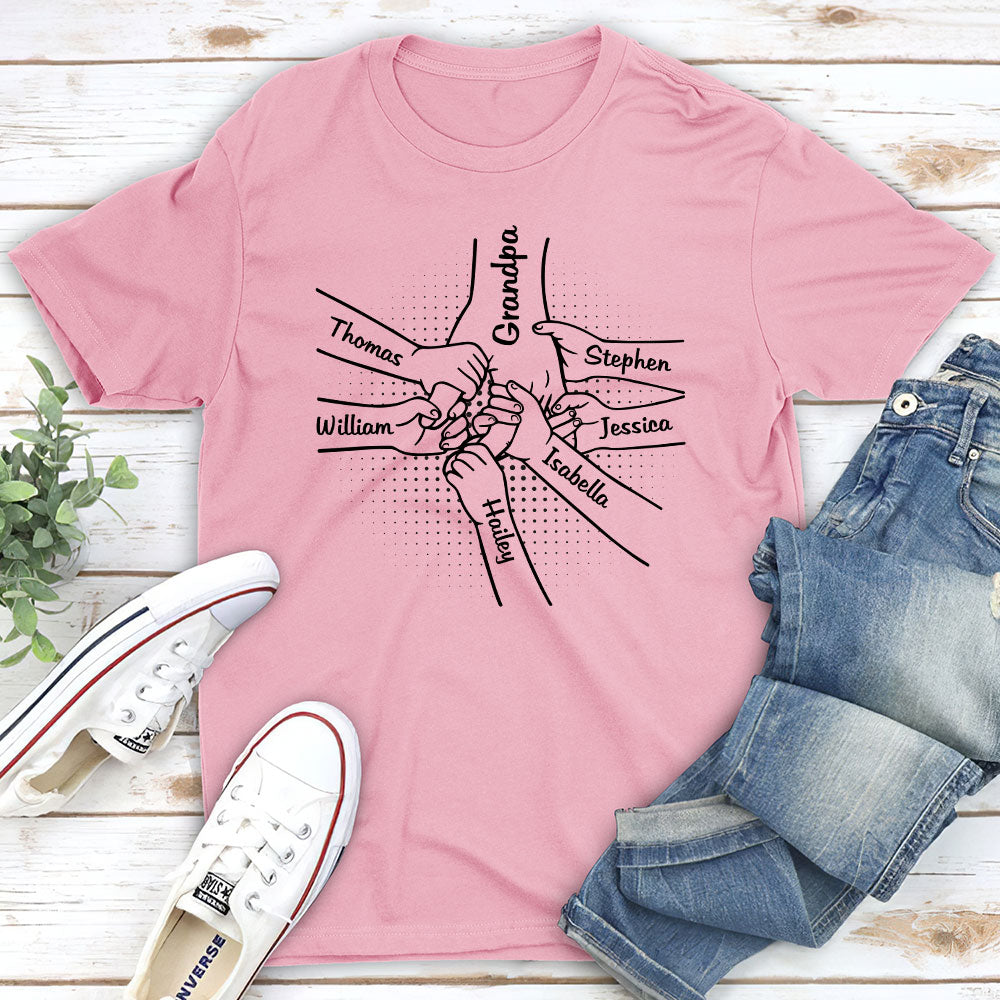 Holding Hands - Personalized Custom Shirt