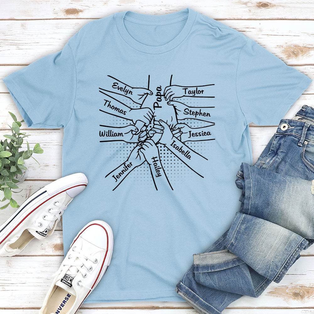 Holding Hands - Personalized Custom Shirt