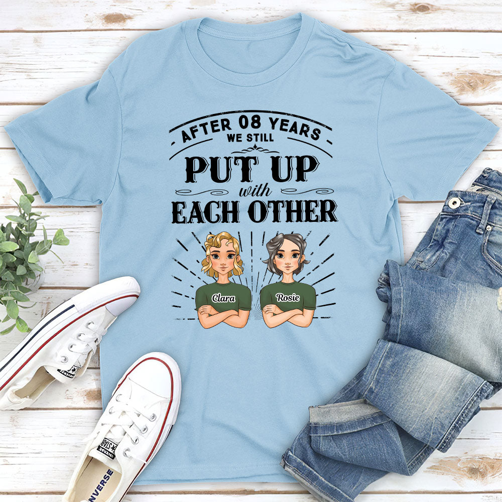 After Years Put Up With Each Other - Personalized Custom Classic T-shirt