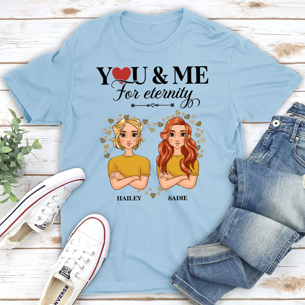 You And Me For Enternity - Personalized Custom Unisex Classic T-shirt