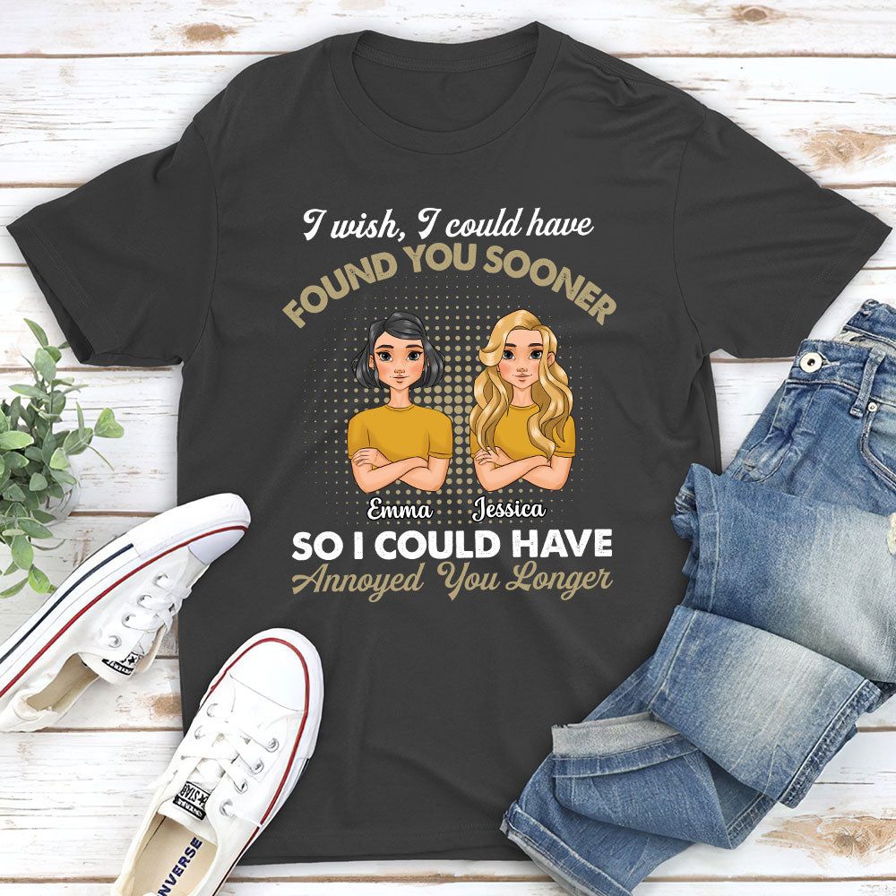 Annoyed You Longer - Personalized Custom Classic T-shirt