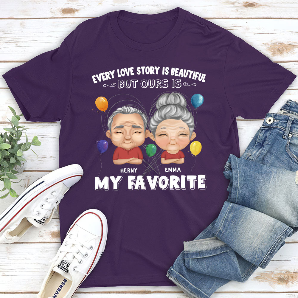 Every Love Story Is Beautiful - Personalized Custom Classic T-shirt