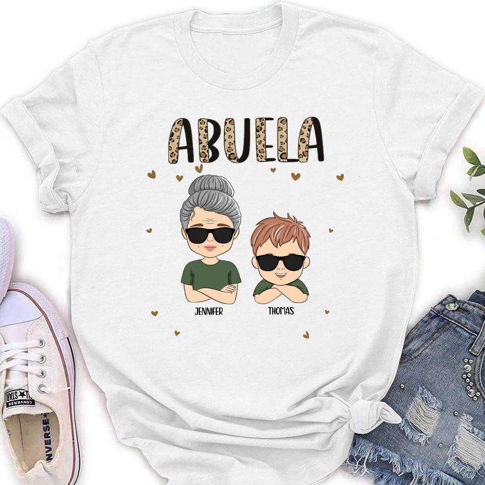 Just Call Me Grandma - Personalized Custom Women's T-shirt