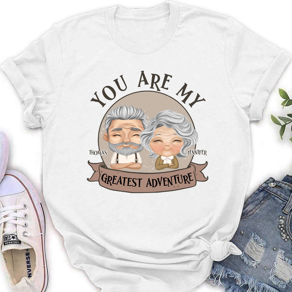 You Are My Adventure - Personalized Custom Women's T-shirt