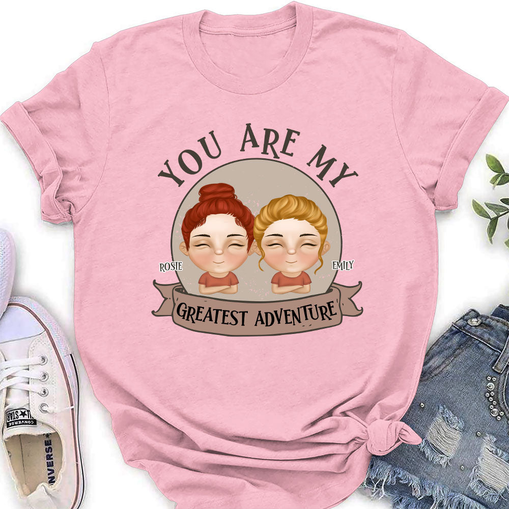 You Are My Adventure - Personalized Custom Women's T-shirt