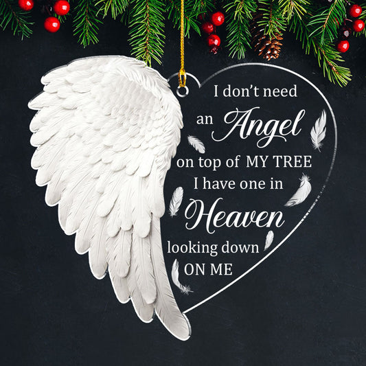 Angel In Heaven - Acrylic Ornament