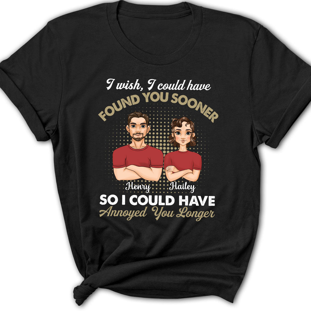 Annoyed You Longer - Personalized Custom Women's T-shirt