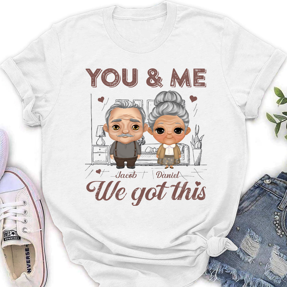 You And Me - Personalized Custom Women's T-shirt