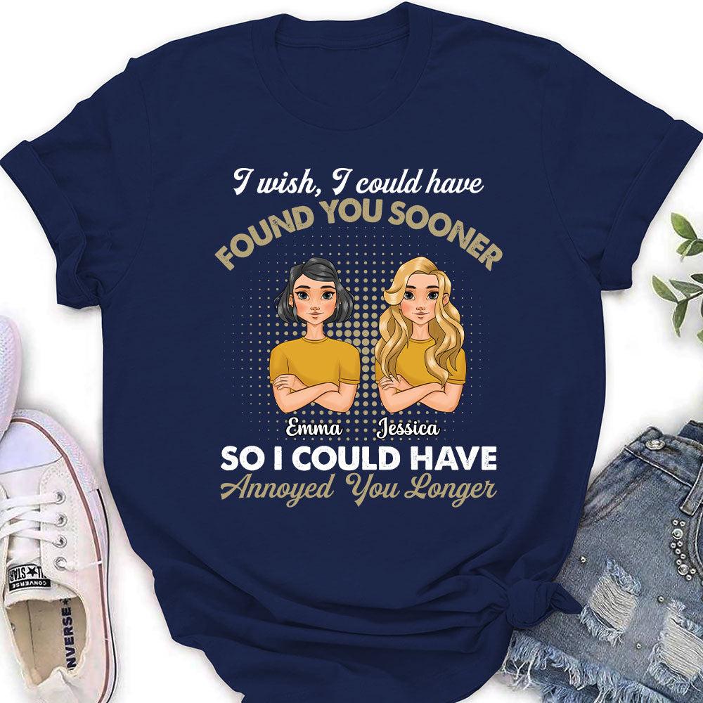 Annoyed You Longer - Personalized Custom Women's T-shirt