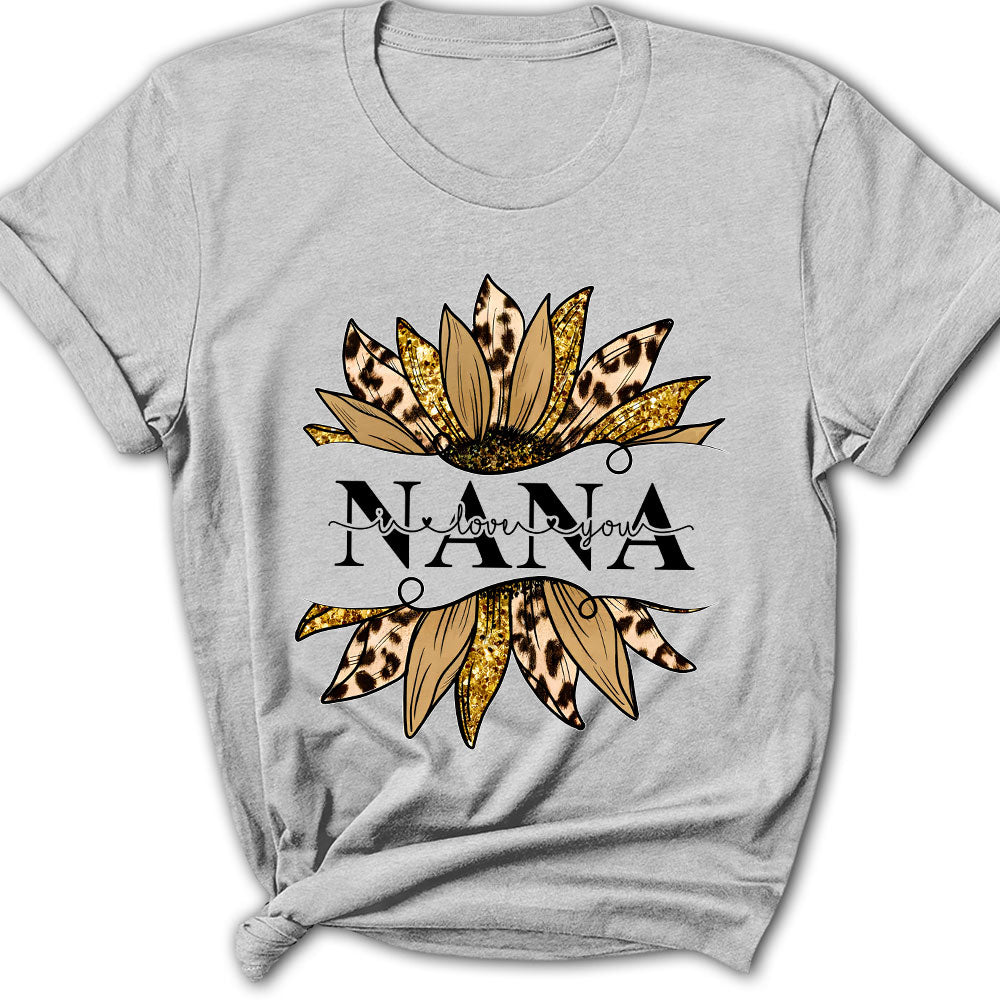 We Love You - Personalized Custom Women's T-shirt