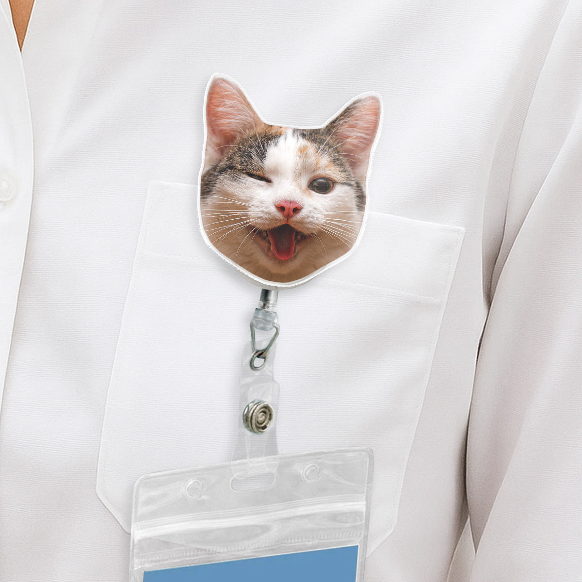 Funny Meme - Personalized Custom Acrylic Badge Reel