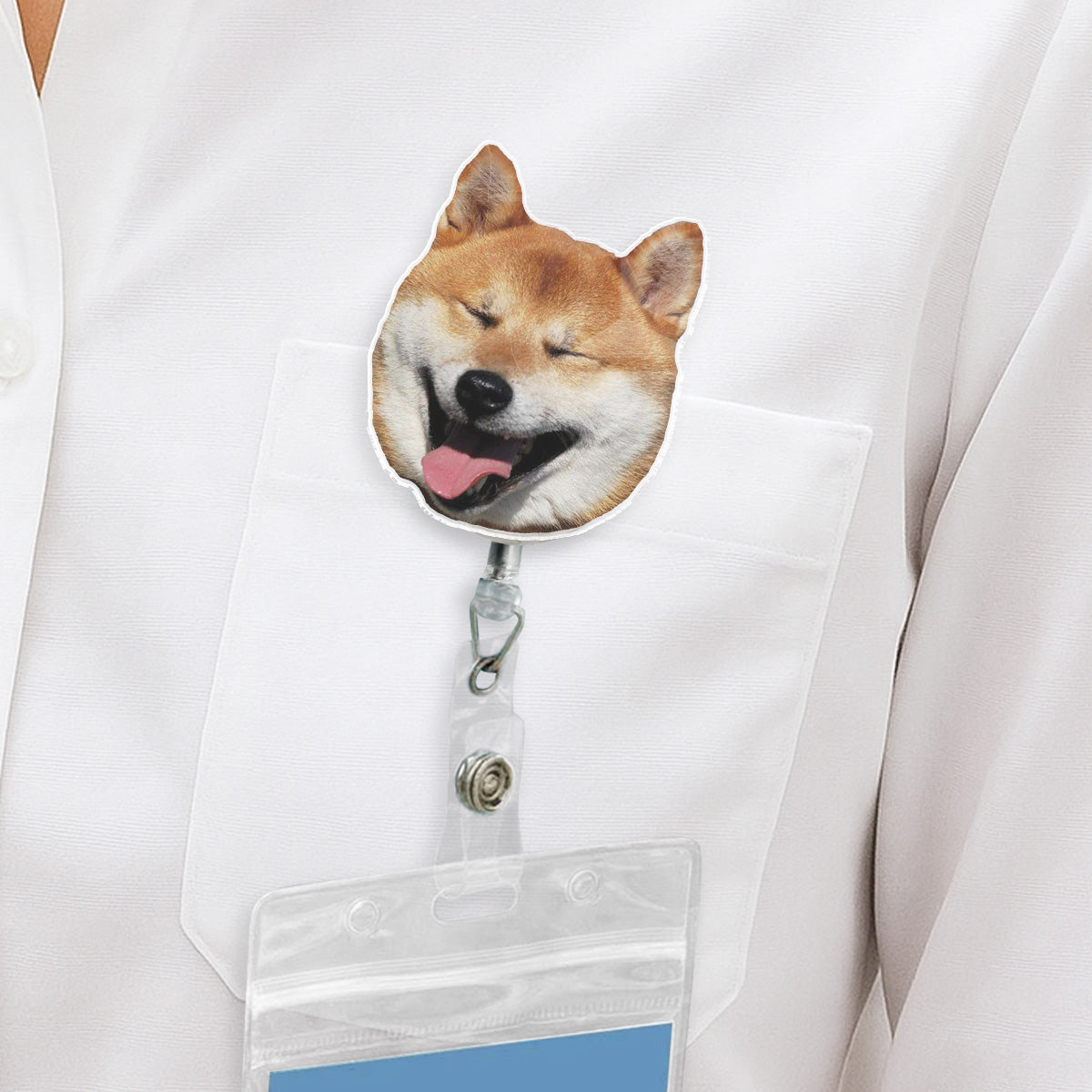 Funny Meme - Personalized Custom Acrylic Badge Reel