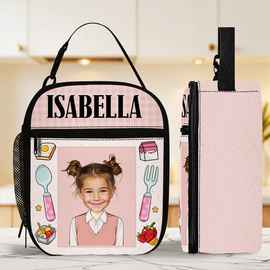 I Packed This With Love - Personalized Custom Insulated Lunch Bag