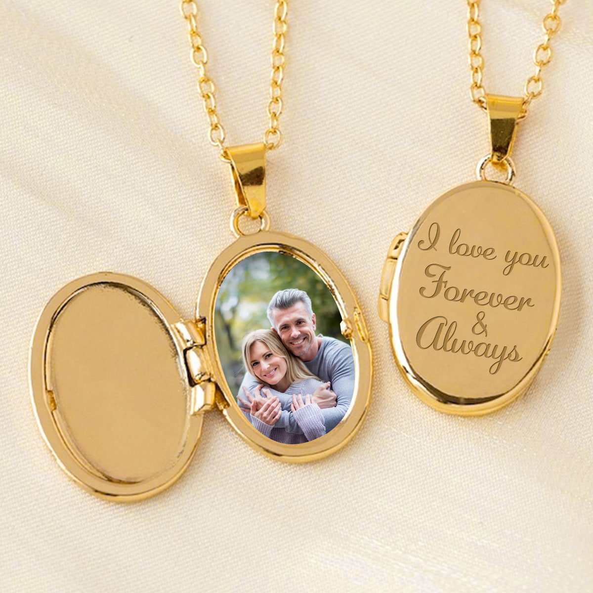 I Love You - Personalized Custom Locket Necklace