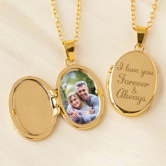 I Love You - Personalized Custom Locket Necklace