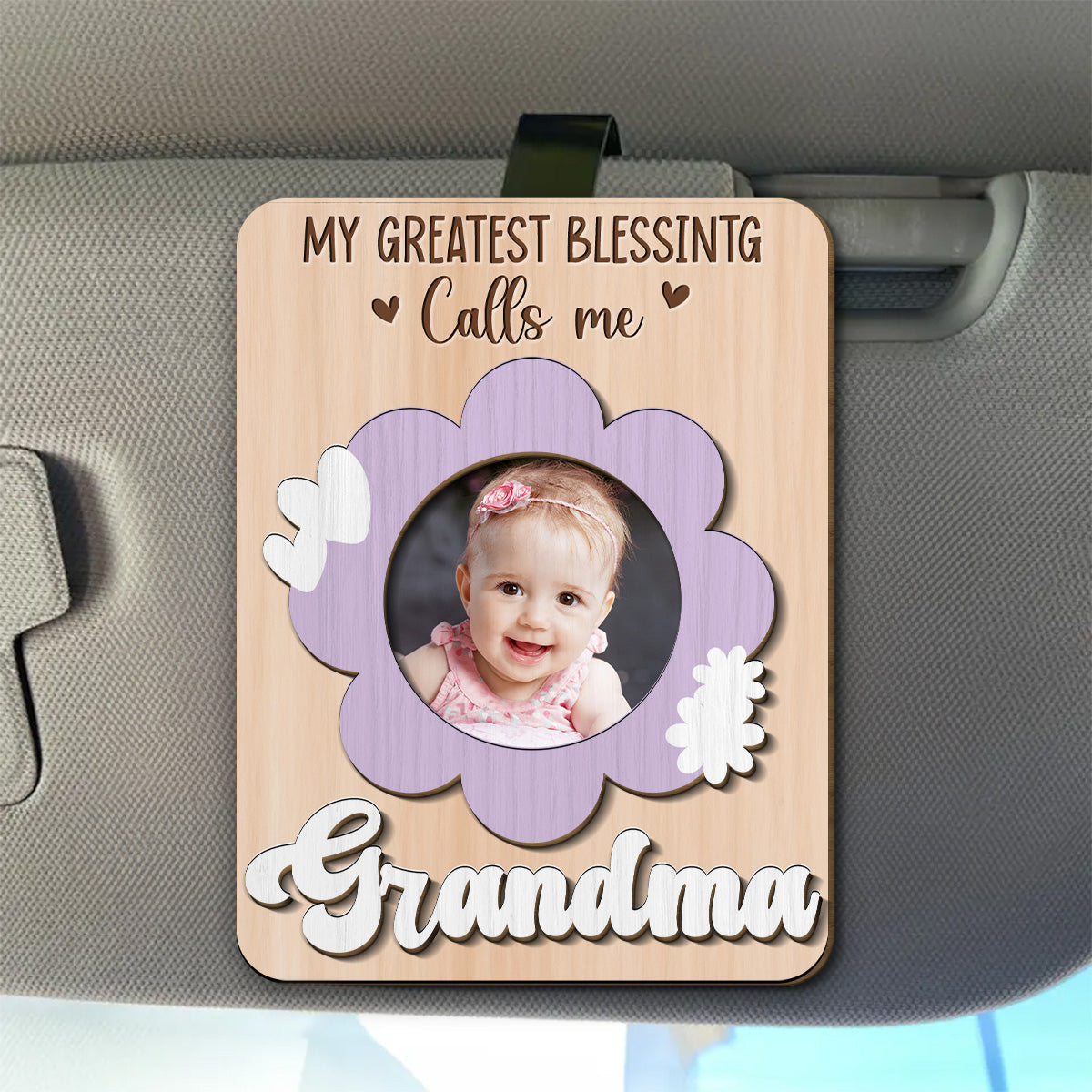 My Greatest Blessing - Personalized Custom Car Visor Clip