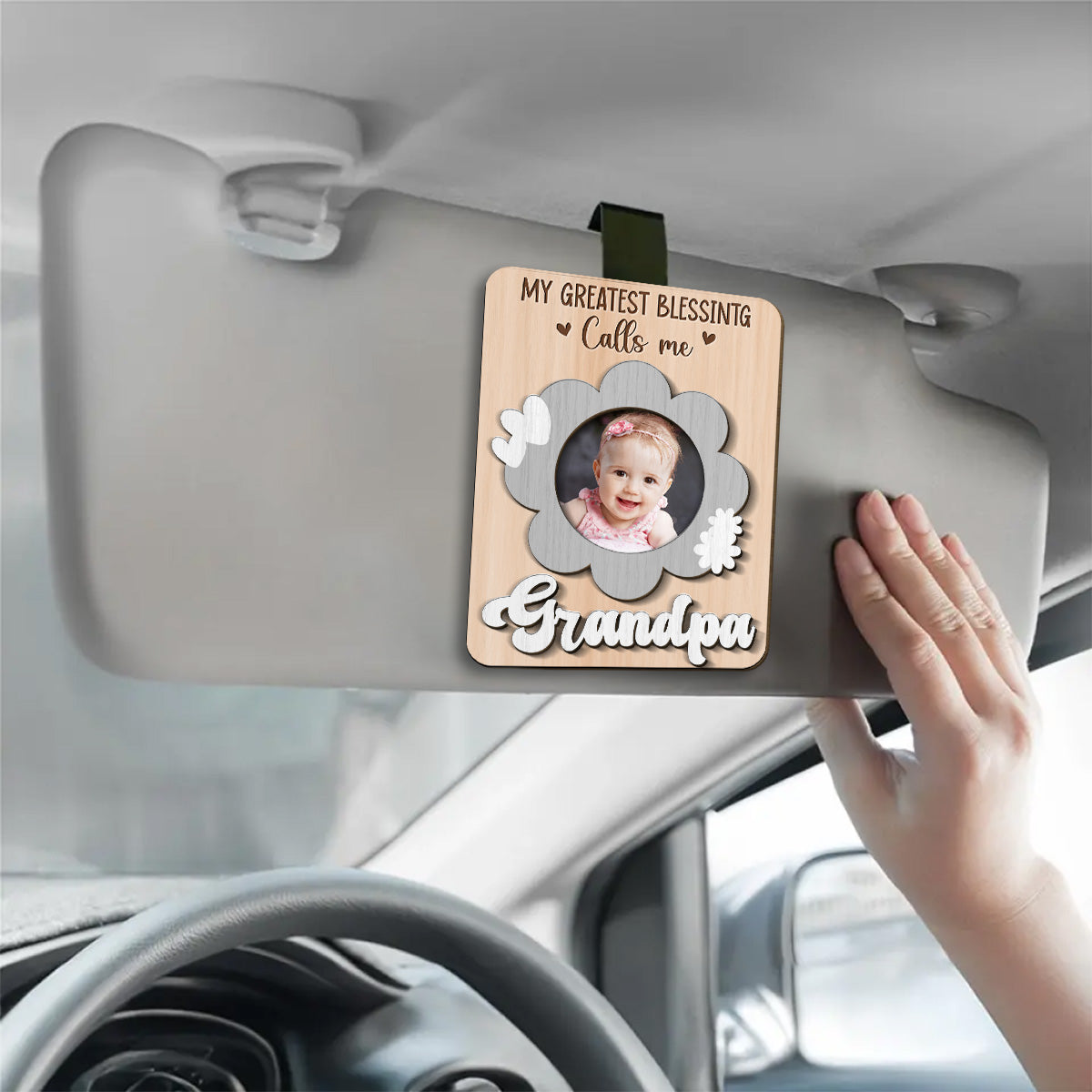 My Greatest Blessing - Personalized Custom Car Visor Clip