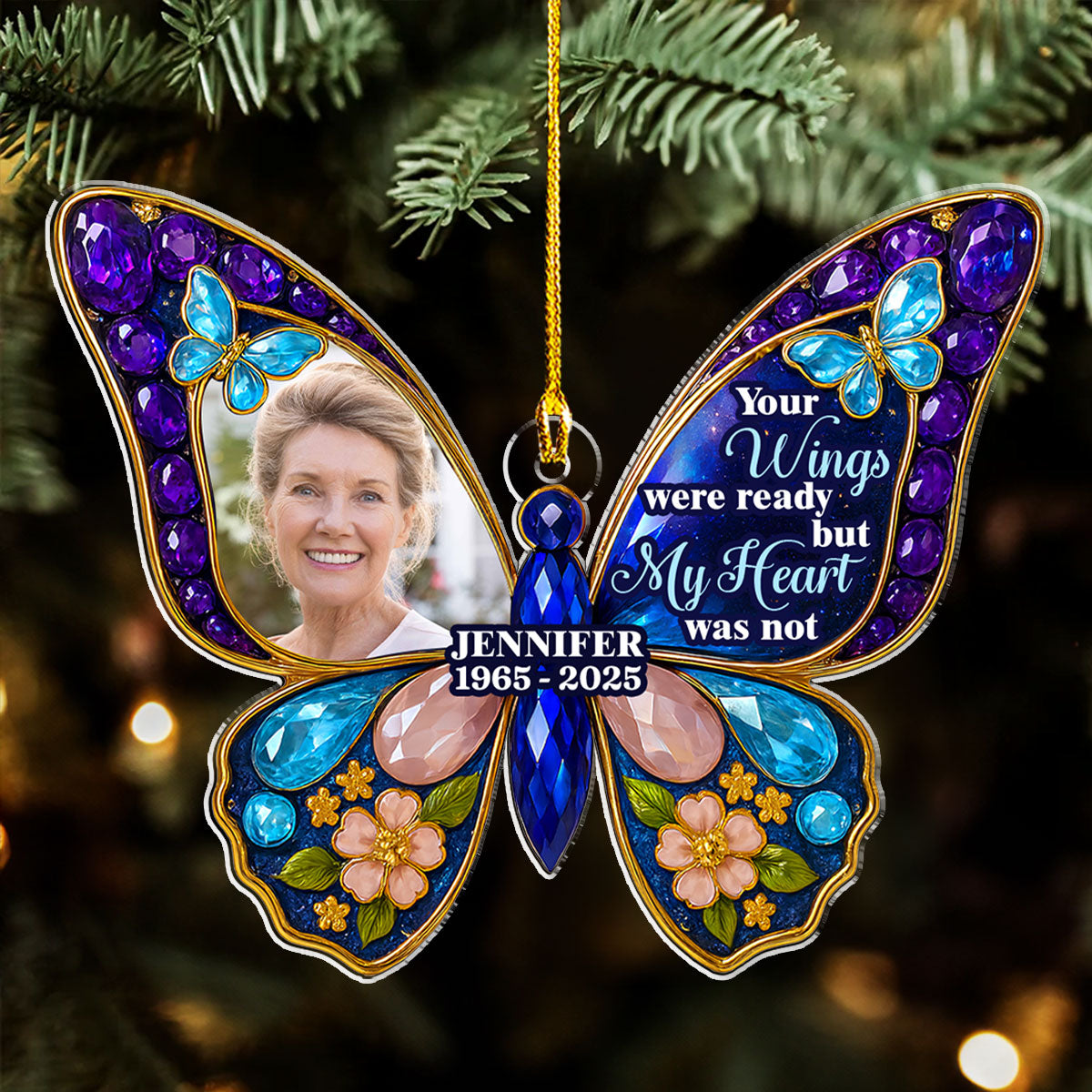 In Memory - Personalized Custom Acrylic Ornament