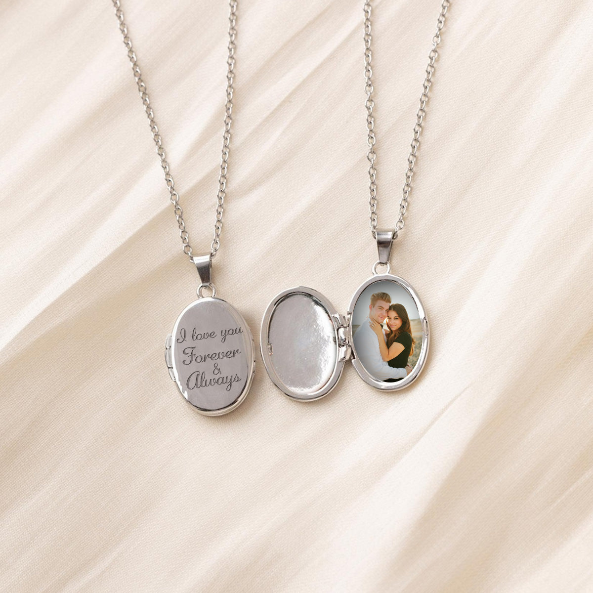 I Love You - Personalized Custom Locket Necklace