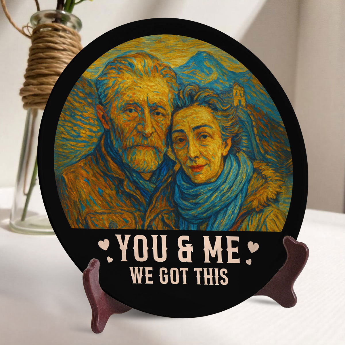 You And Me We Got This - Personalized Custom Plate