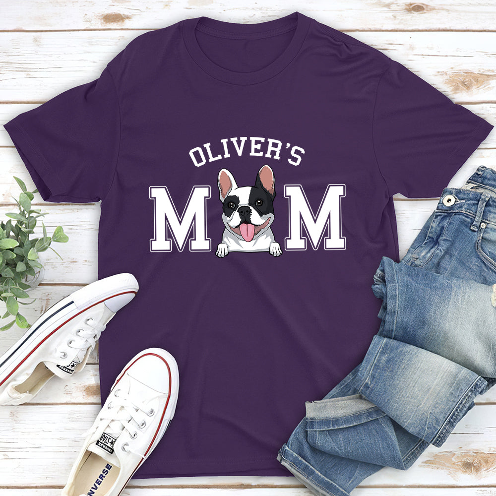 Dog Dad/Mom Basic - Personalized Custom Unisex T-shirt