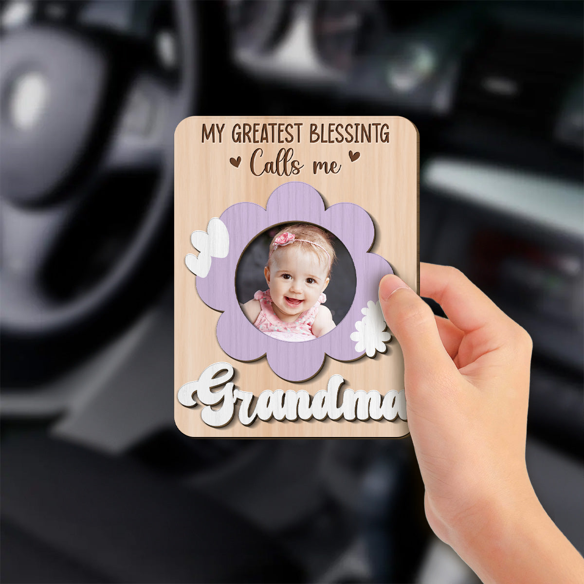 My Greatest Blessing - Personalized Custom Car Visor Clip