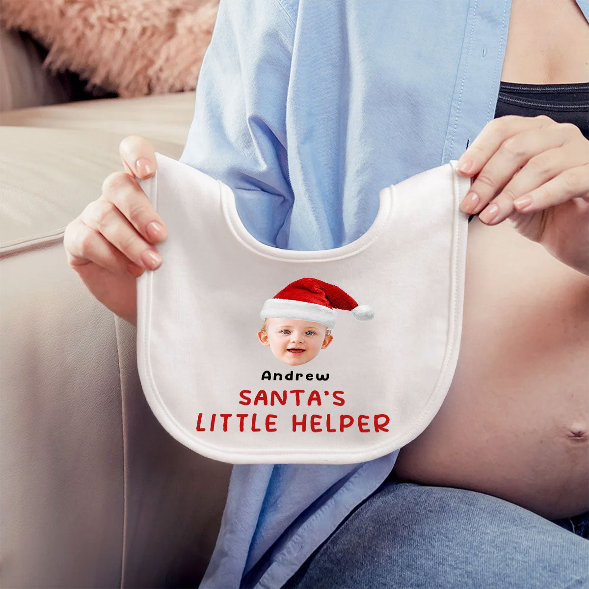 Little Helper - Personalized Custom Baby Bib