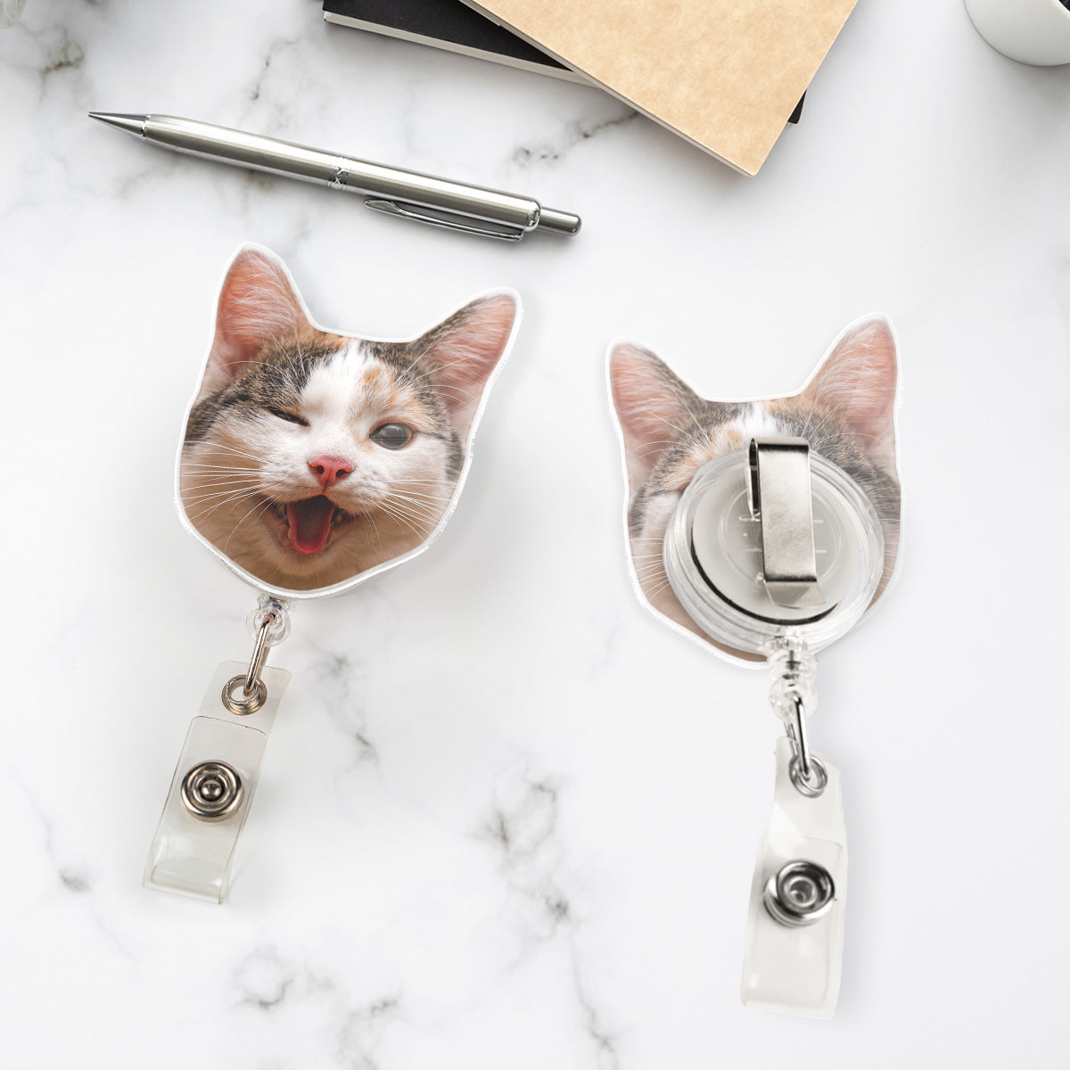 Funny Meme - Personalized Custom Acrylic Badge Reel