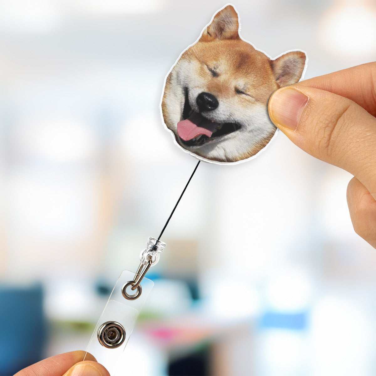 Funny Meme - Personalized Custom Acrylic Badge Reel