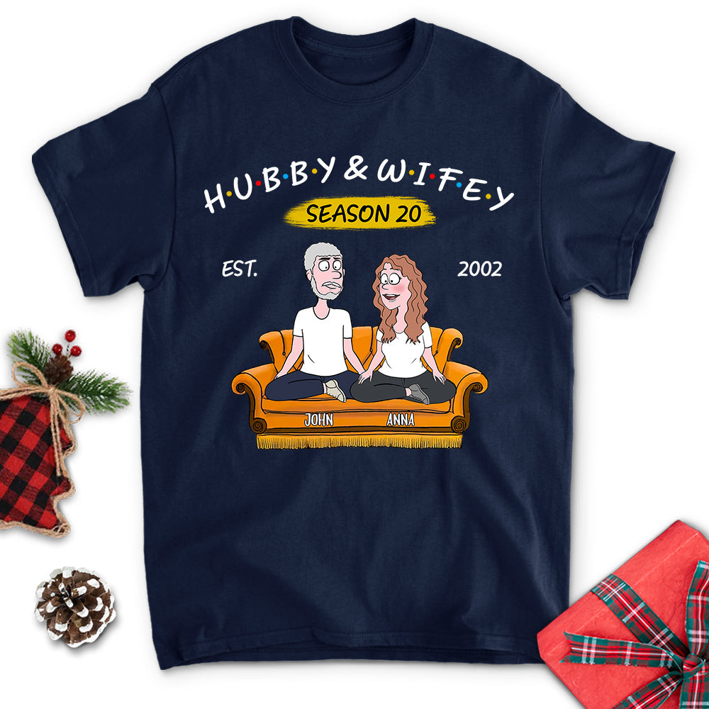 Hubby & Wifey Season - Personalized Custom Classic T-shirt