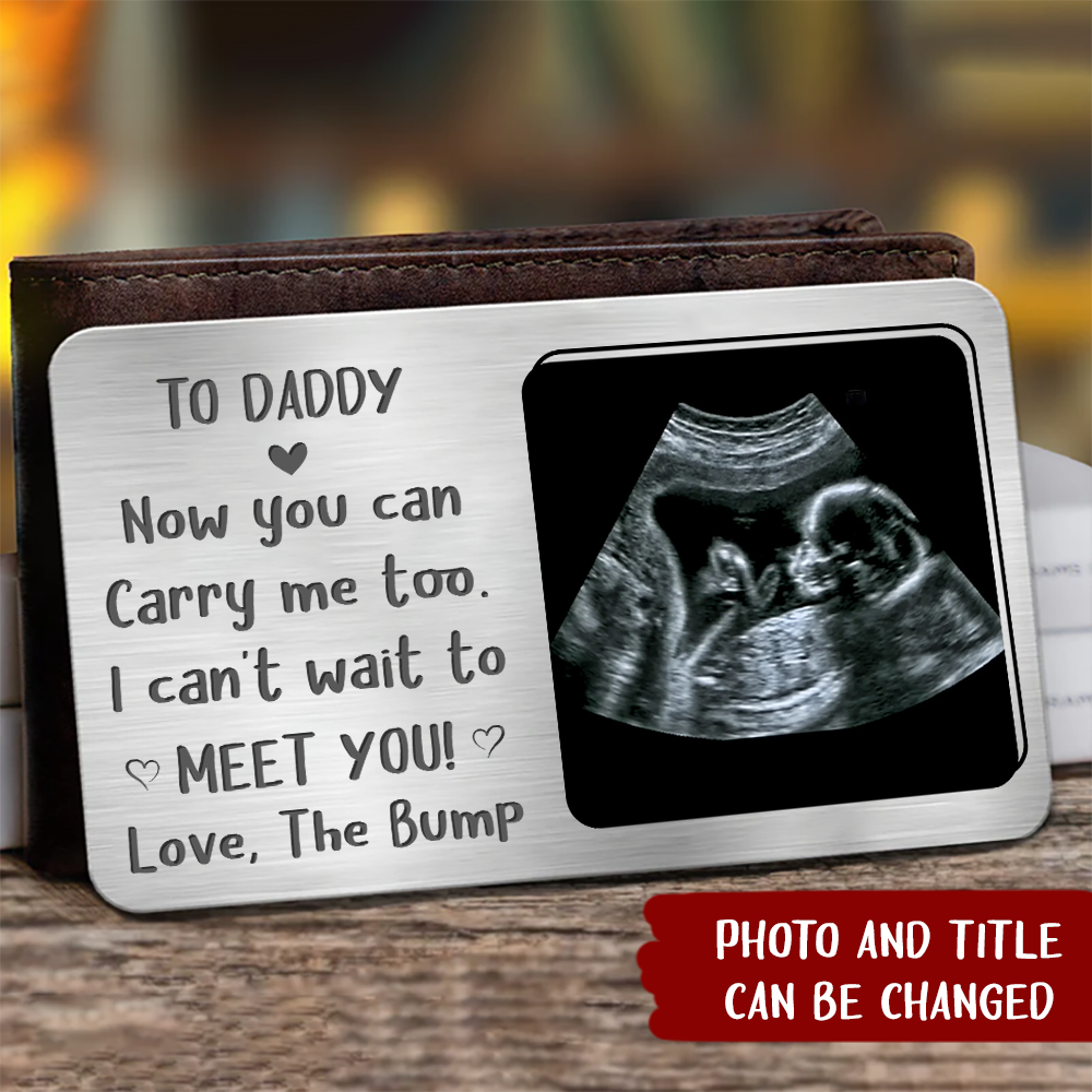 Bump Love - Personalized Custom Wallet Card
