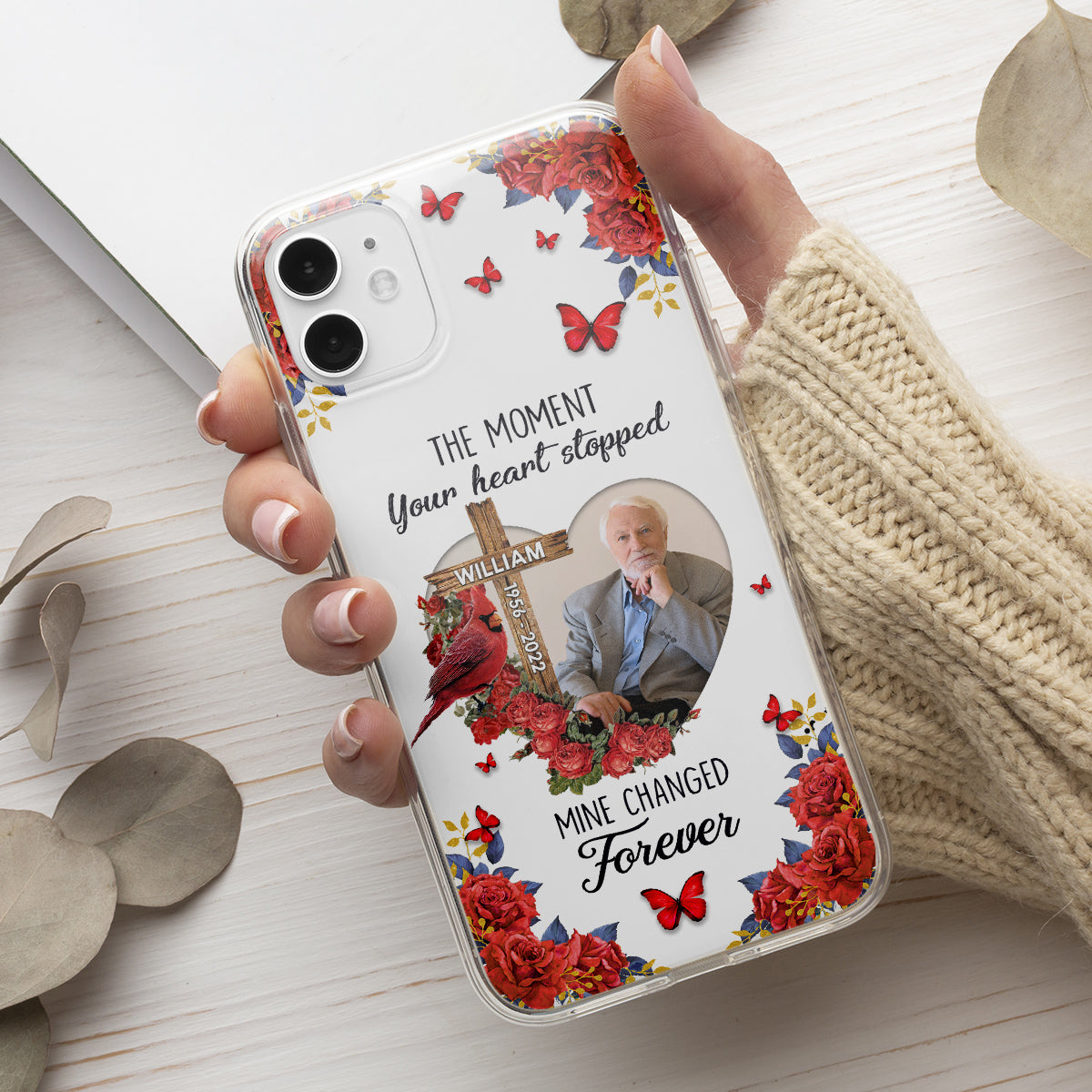 The Moment Your Heart Stopped - Personalized Custom Phone Case