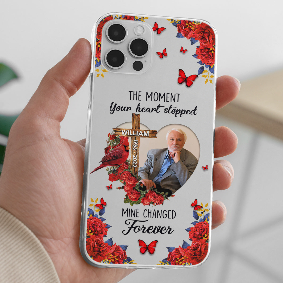 The Moment Your Heart Stopped - Personalized Custom Phone Case