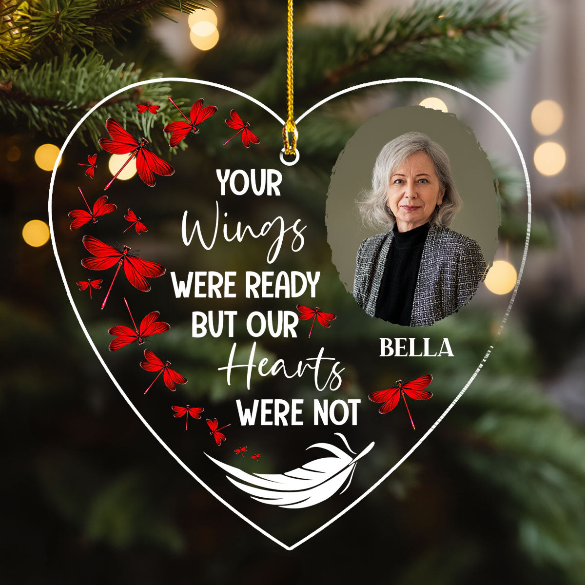 Always On My Mind Version 2 - Personalized Custom Acrylic Ornament