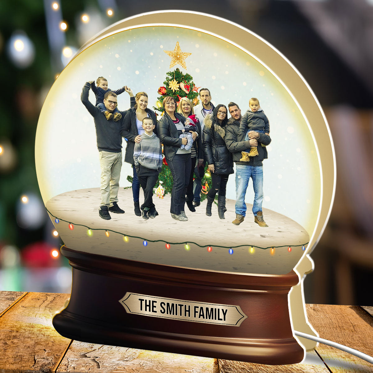 Custom Photo Family - Personalized Custom Light Box