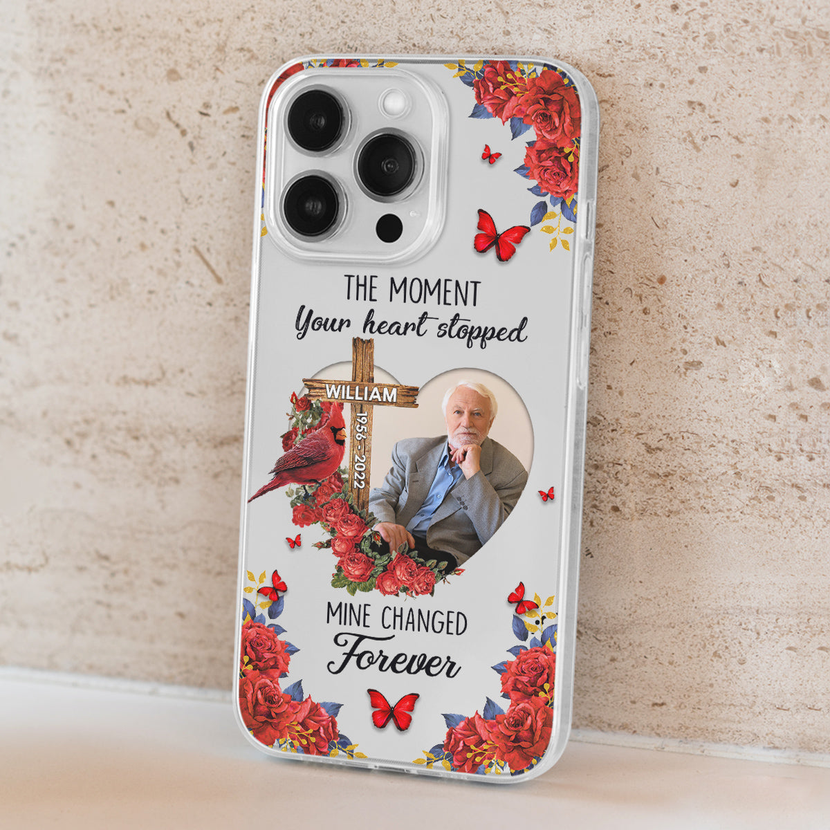 The Moment Your Heart Stopped - Personalized Custom Phone Case