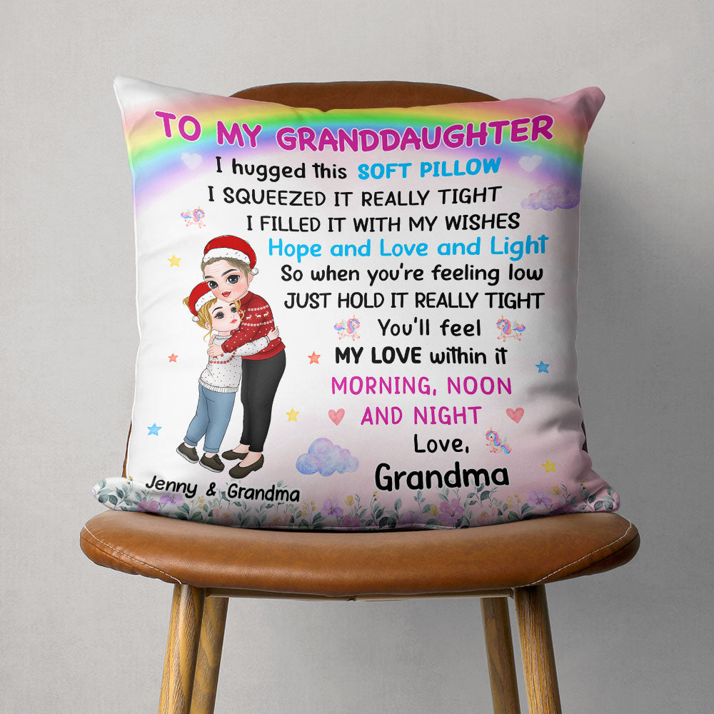 Dear My Beloved Granddaughter - Personalized Custom Pillow