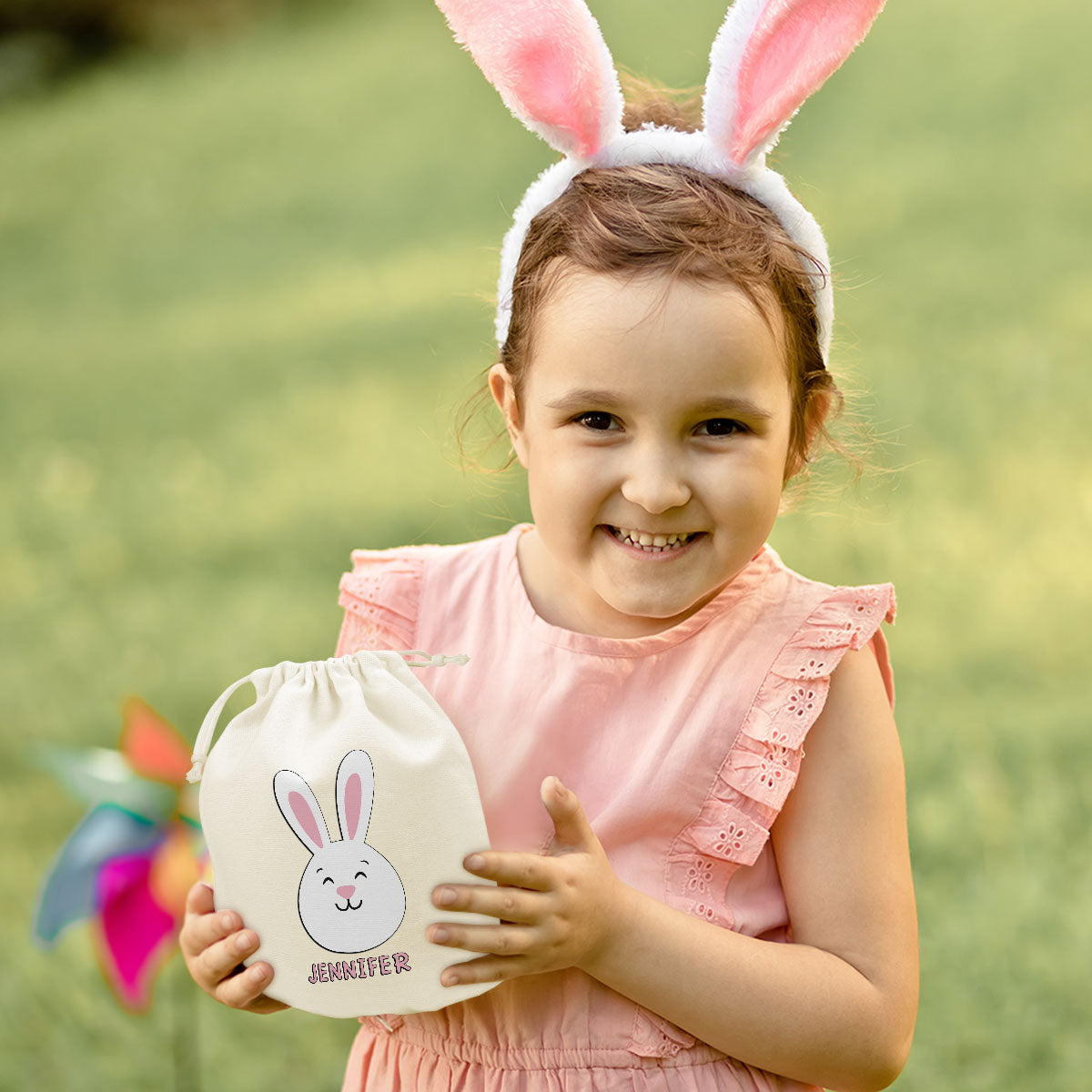 Easter Bunny - Personalized Custom Favor Bag