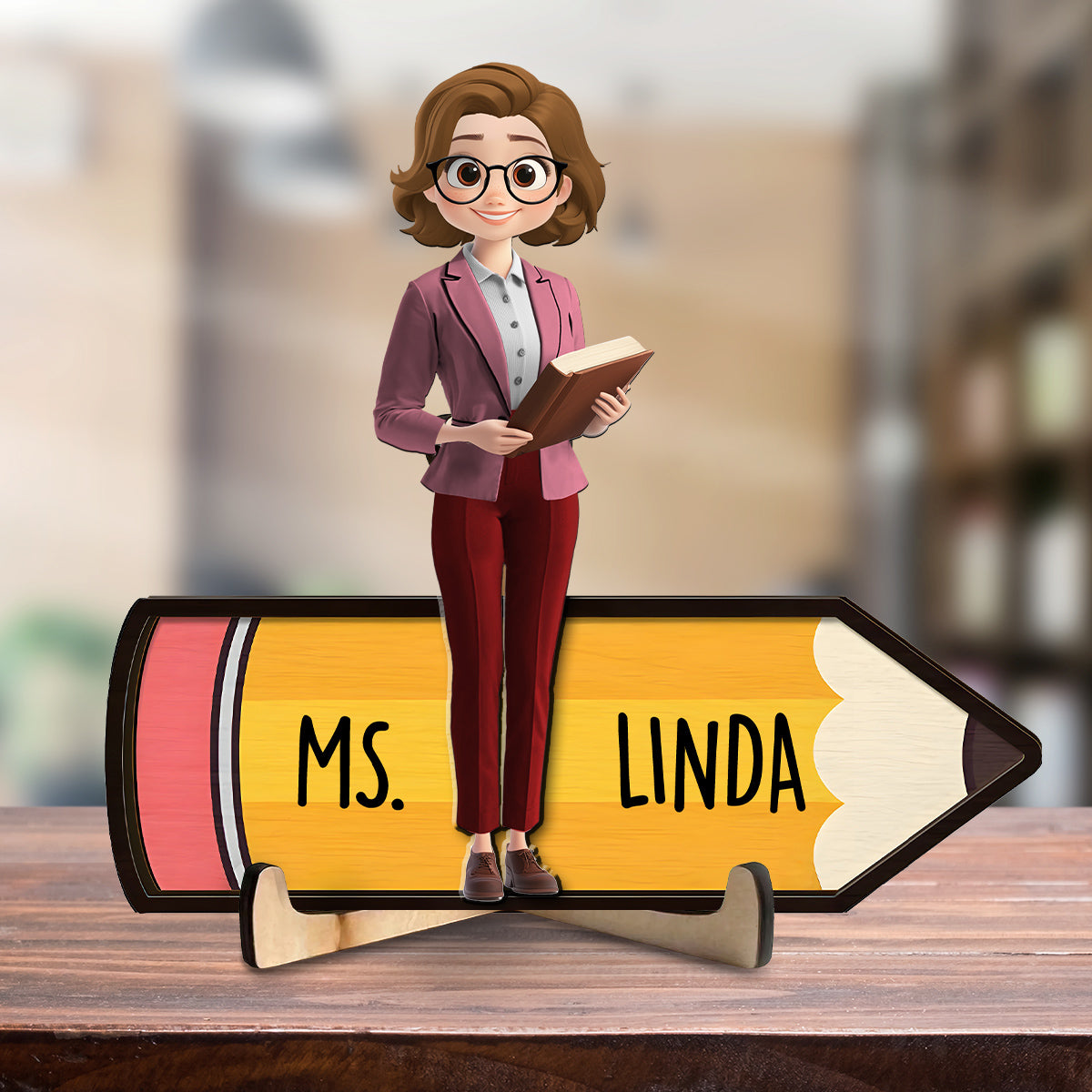 Welcome Sweet Classroom - Personalized Custom Wooden Plaque