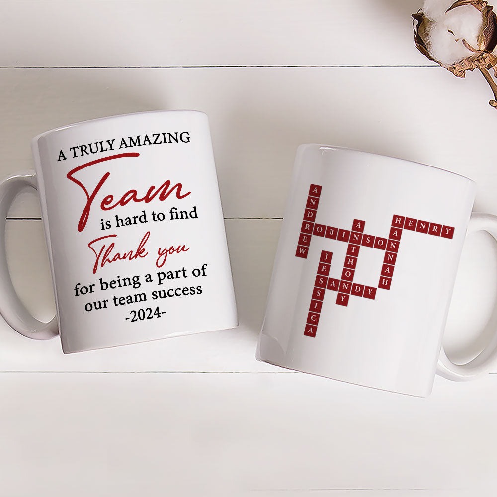 A Truly Amazing Team - Personalized Custom Coffee Mug