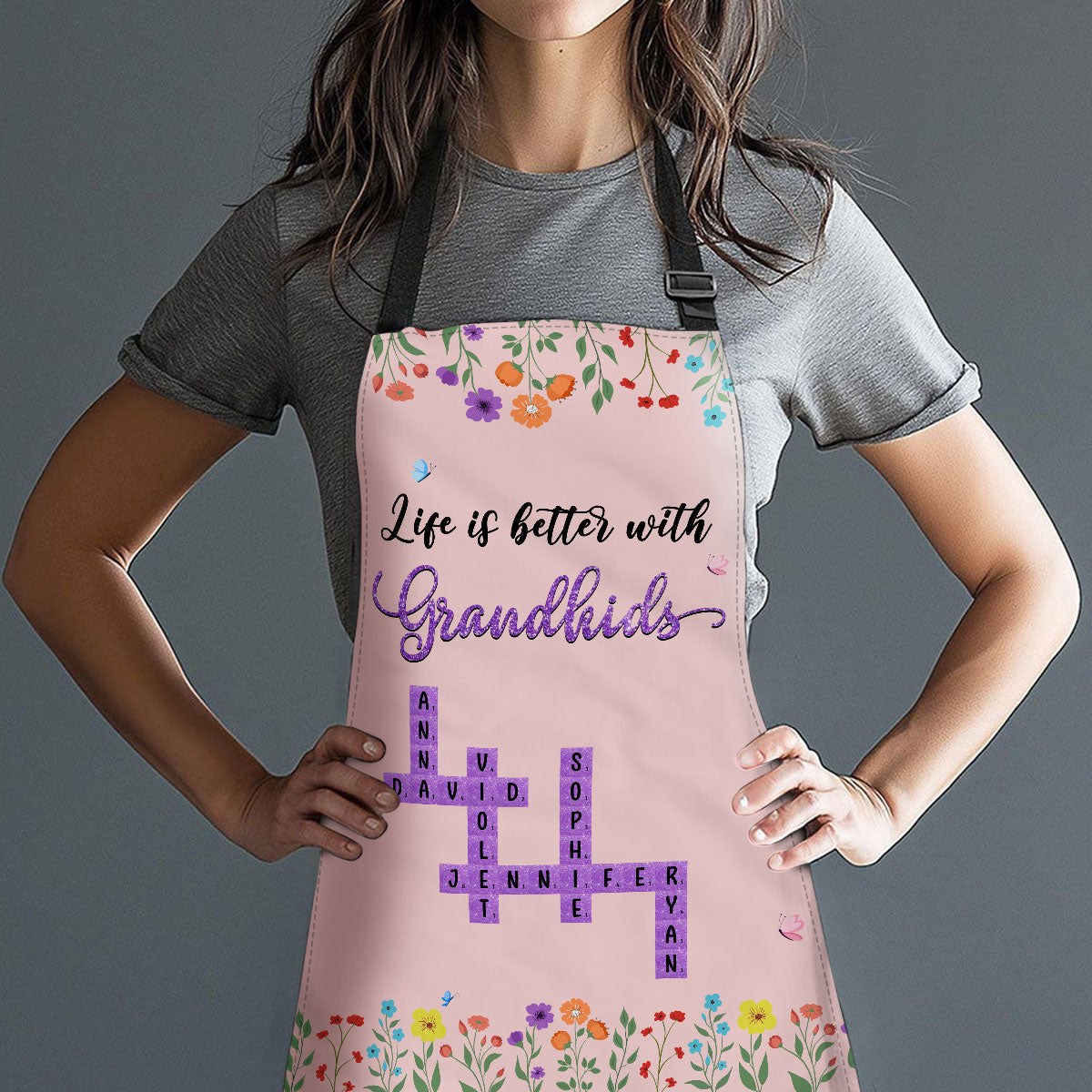 Grandkids - Personalized Custom Apron