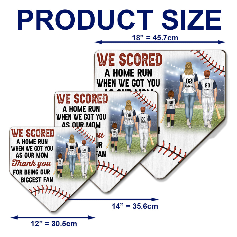 Thanks For Cheering Us On - Personalized Custom Wood Sign