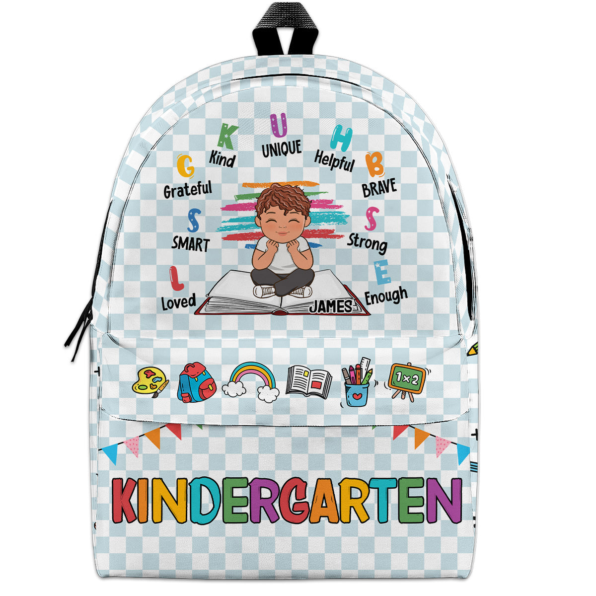 Active Learning Fun - Personalized Custom Backpack