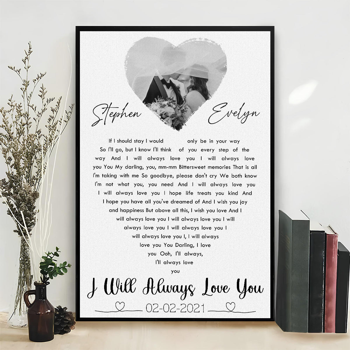 Your Song And Photo - Personalized Custom Poster