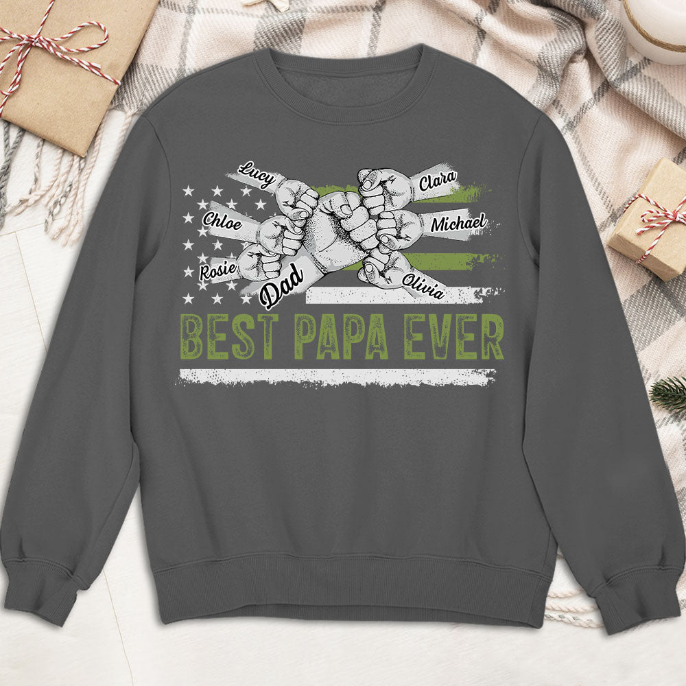 To The Best Dad - Personalized Custom Shirt
