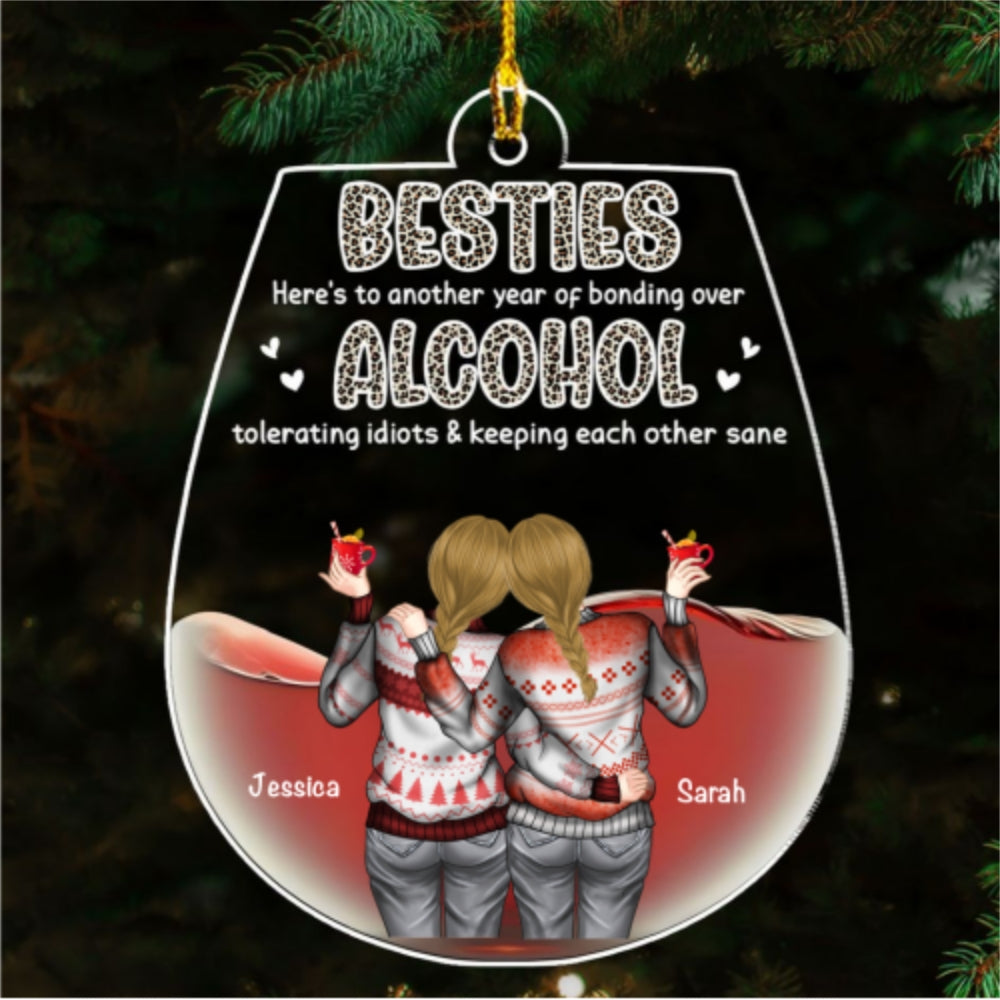 Alcohol Tolerating - Personalized Custom Acrylic Ornament