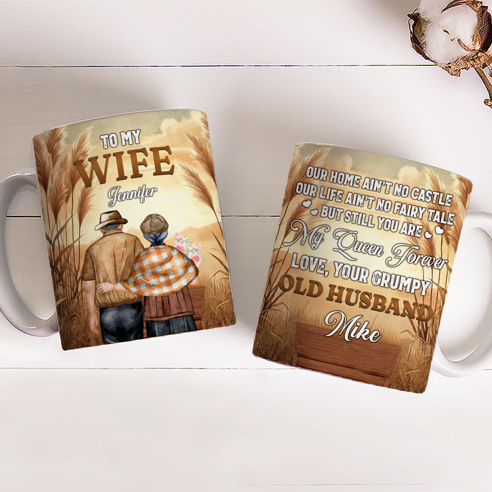 You Are My Queen Forever - Personalized Custom Coffee Mug