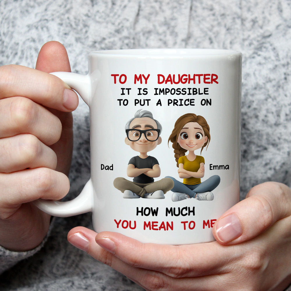 You Mean To Me - Personalized Custom Coffee Mug