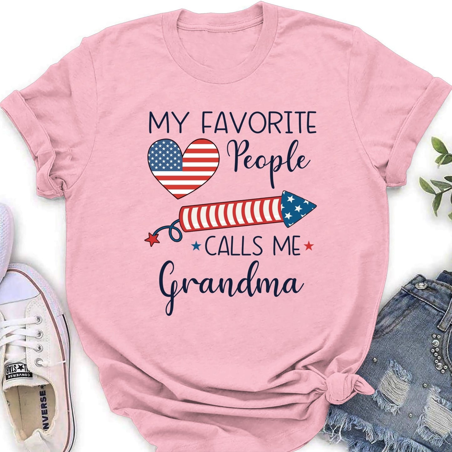 My Favorite People Calls Me Love - Personalized Custom Shirt